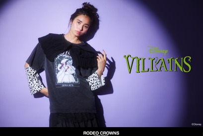 ディズニー「MICKEY＆FRIENDS」「VILLAINS SERIES」が秋冬ファッションに　ロデオクラウンズから新作登場 画像