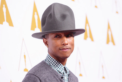 ファレル・ウィリアムス、帽子がチャリティ活動のためにオークション中 画像