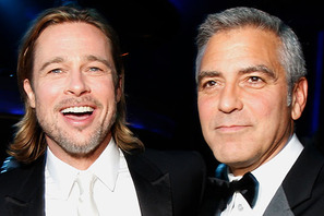 ジョージ・クルーニー、花婿介添人はブラッド・ピットに？ 画像