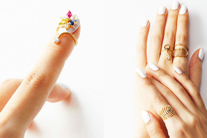 2指や関節に着けるリングの新しい楽しみ方とは？　新宿伊勢丹のトレンドリング 画像