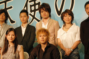 『天使の卵』小西真奈美、市原隼人、冨樫森監督、村山由佳完成報告記者会見 画像