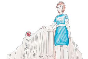 「コップのフチ子」漫画家がデザイン！伊勢丹デパートガール「デパガ」ちゃん誕生 画像
