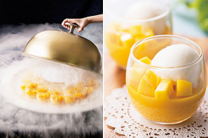 【3時のおやつ】目と香りで楽しむ！　“パフォーマンス・デザート”が登場 画像