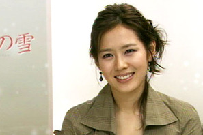 『四月の雪』ソン・イェジン 来日インタビュー 画像