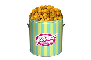 【3時のおやつ】「ギャレット ポップコーン」、春らしいイエロー＆グリーンの限定スプリング缶が登場！ 画像