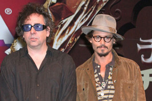 『チャーリーとチョコレート工場』ジョニー・デップ、ティム・バートン監督来日記者会見 画像