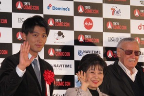 竹内涼真、“伝説”スタン・リーと対面しド緊張！「吐きそうです…」 画像