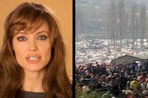 アンジェリーナ・ジョリーが「世界難民の日」公共広告に出演 画像