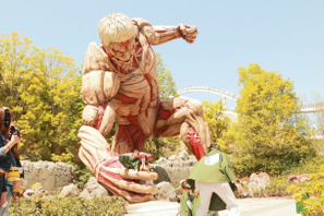 さぁ、巨人に立ち向かえ！ USJの壮絶アトラクション「進撃の巨人・ザ・リアル4-D：2」 画像