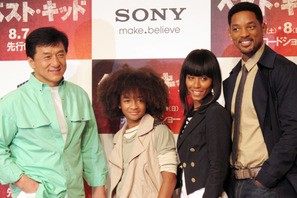 ウィル・スミス　会見で公開キス＆キスシーンレクチャー 画像