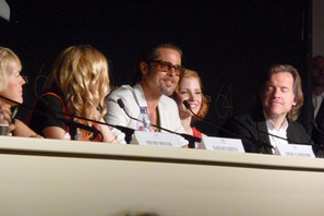 【カンヌレポート6】ブラピ、子供たちに対し「すごい俳優だと思ってくれれば（笑）」 画像