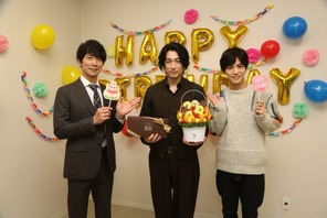 ディーン・フジオカ祝39歳！ “初対面”佐々木蔵之介がサプライズでお祝い 画像