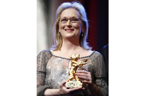 家では怖いママ？　メリル・ストリープ、ベルリン映画祭にて名誉金熊賞を授与 画像
