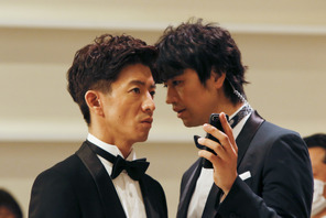 木村拓哉、斎藤工＆菜々緒＆間宮祥太朗との「BG」撮影に「安定感がすごい」 画像