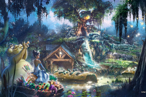 【海外ディズニー】スプラッシュ・マウンテンを『プリンセスと魔法のキス』に再構築、東京への言及はなし 画像