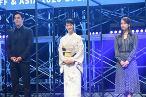 ショートフィルムの祭典が開幕！ 剛力彩芽、主演作を引っ提げ和装で登場「新しい挑戦をさせていただきました」 画像