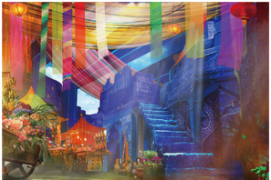 劇団四季「バケモノの子」“渋天街”コンセプトアート公開 画像