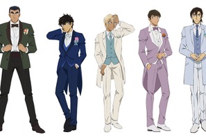 降谷＆松田＆萩原ら警察学校組がタキシードでキメる！『名探偵コナン』ウエディングビジュアル第2弾 画像