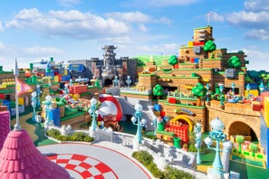 【USJ】「スーパー・ニンテンドー・ワールド」エリア開業1周年を記念したコカ・コーラとのコラボボトルが期間限定で登場 画像