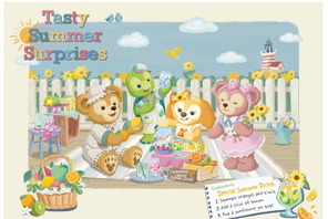 【ディズニー】ダッフィー＆フレンズが暑い夏をのんびり「ダッフィー＆フレンズのテイスティ・サマー・サプライズ」最新情報 画像