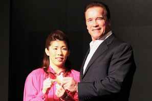 レスリング吉田、シュワちゃんからの女優オファーに「弟子にして！」とノリノリ 画像