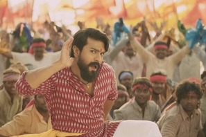 ラーム・チャランが陽気に踊る＆スリリングなアクションも『ランガスタラム』予告編＆場面写真 画像