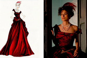 オスカー受賞デザイナーが語る『アンナ・カレーニナ』　原作から離れた“再解釈”のドレス 画像