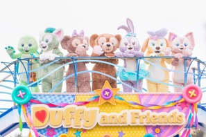 【ディズニー】ダッフィー＆フレンズ7人全員がそろう夏！「ダッフィー＆フレンズのスマイル＆ファン」お披露目 画像