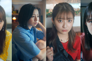 福原遥＆桜田ひより＆吉川愛＆畑芽育主演のオムニバスドラマ「みつめてそらして」TikTok配信 画像