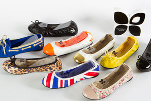 英・ロンドン発のバラフライツイストより、たたんで持ち運べるローファーがデビュー！ 画像
