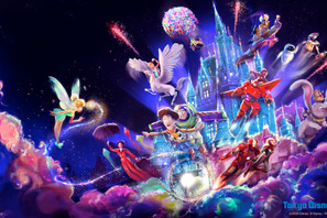 【ディズニー】東京ディズニーランドで新しい夜のキャッスルプロジェクションがスタート！ マーベル映画のキャラクターも初登場 画像