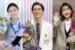 錦戸亮＆芳根京子＆見上愛、笑顔でクランクアップ「Re:リベンジ」 画像