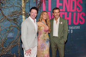 ブレイク・ライヴリー主演映画プレミアにライアン・レイノルズ＆ヒュー・ジャックマンが来場 画像