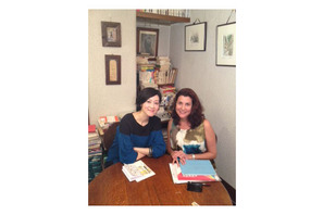 【雅子ブログ】フランス月間2013、ドラさんとの対談 画像