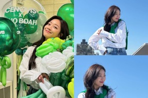 キム・スヒョンのせいで新作は蔵入りだが…女優チョ・ボア、約4カ月ぶりの明るい近況【PHOTO】 画像