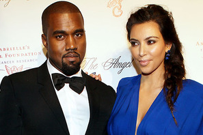 カニエ・ウェスト、出産間近の恋人キム・カーダシアンに激似のモデルとの浮気発覚!? 画像