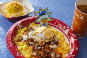 【ディズニー】ボリューム満点のドナルドらしいオムライス！TDLグランマ・サラのキッチンのスペシャルセット 画像