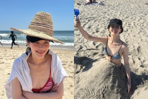 『イカゲーム』女優パク・ギュヨンが夏を満喫！華奢なスタイルに目が釘付け【PHOTO】 画像