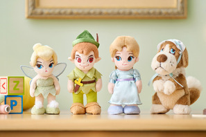 「ピーター・パン」ちいさくてレトロかわいいぬいぐるみ“Disney stanDs”に初登場！店舗限定のセット＆フック船長など第2弾も 画像