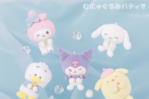 「サンリオ」マイメロやクロミ、ポムポムプリンがアイスキャンディーをもぐもぐ♪　新作グッズ登場 画像