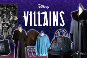 ディズニー「ヴィランズ」をモチーフにしたインテリア・ファッショングッズが9月5日登場 画像