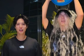 パク・ボゴムが氷バケツ・チャレンジ。次に指名した俳優たちは? 画像