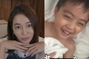 女優イ・ミンジョン、“夫にそっくりな”息子の映像を追加公開！「面白いのいっぱいあるので」 画像