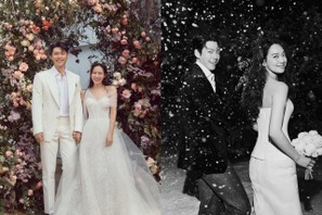 「残るは秋」韓国トップスター夫婦のウェディングフォト、四季をコンプリートさせるのは誰？ 画像