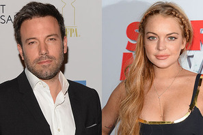 ベン・アフレック、リハビリ中のリンジー・ローハンに面会していた 画像