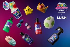 『ザ・スーパーマリオギャラクシー・ムービー』 × LUSH、限定コラボ商品が3月10日発売！ 画像