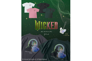 『ウィキッド 永遠の約束』限定アイテム！ アクリルキーホルダー付きTシャツ予約開始「AS KNOW AS plus」 画像