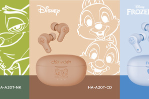 ディズニーストアとVictor共同、完全ワイヤレスイヤホンに“ズートピアのニック”＆“アナとエルサ”ら3モデル登場 画像