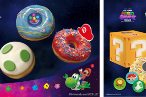 ドーナツ3種が新登場！ハテナブロックも『ザ・スーパーマリオギャラクシー・ムービー』×KKD 画像