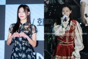 雨の中でも輝く美貌！女優ハ・ジウォンが慶熙大学の応援団に変身して、学園祭に電撃参戦！ 画像